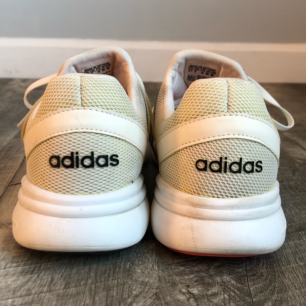 Adidas Cloudfoam Off White Sneakers, size 9.5 US - Picture 4 of 8